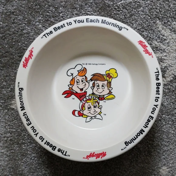 Vintage/ Retro Kellogg's Cereal Bowls - Picture 8 of 11